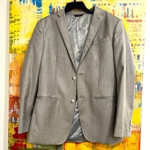 Perry Ellis gray suit